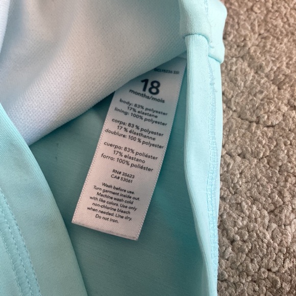 CARTERS Baby Girl Unicorn Rashguard with Gymboree hat - Picture 5 of 6